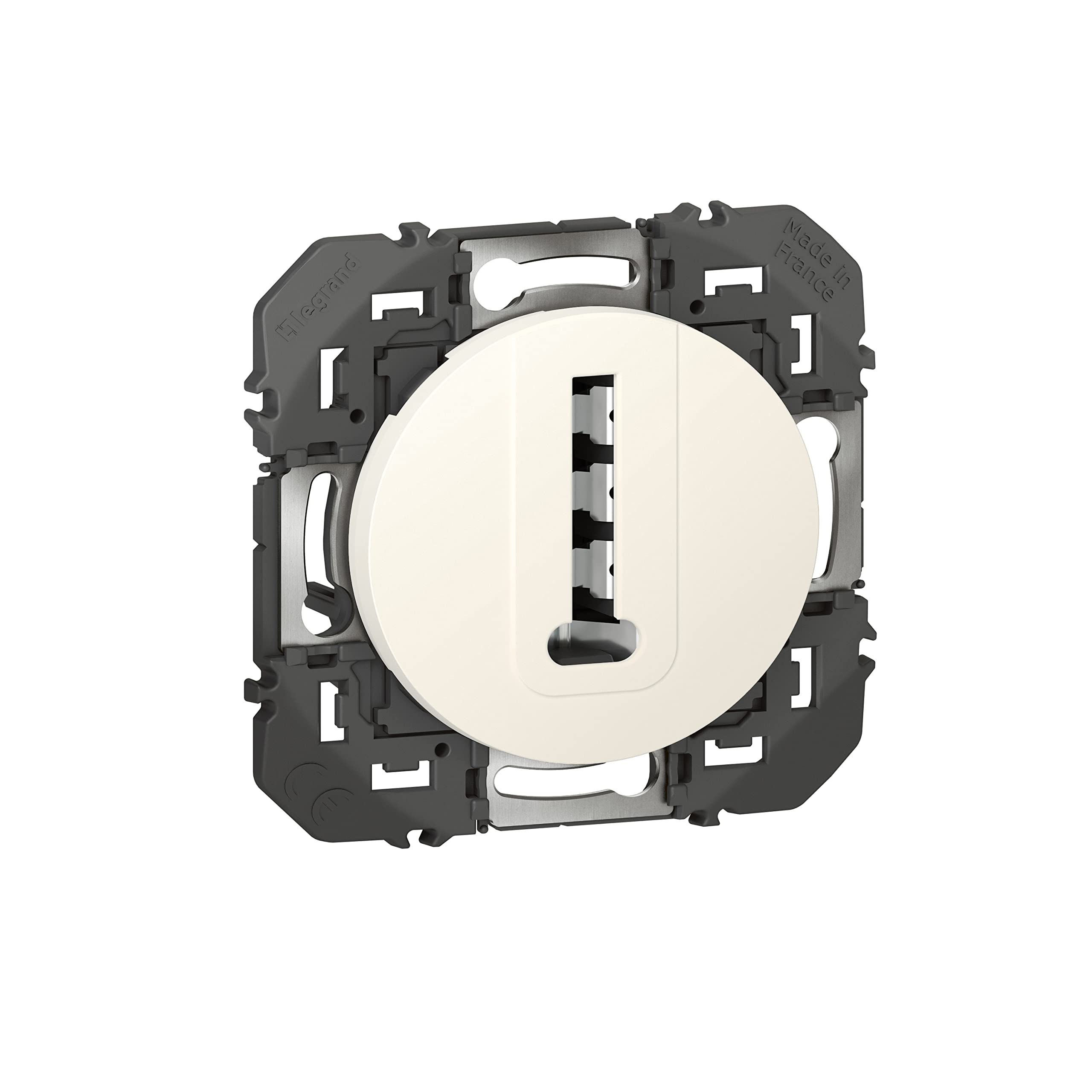 Legrand - geschirmte RJ45 Cat6 STP DOOXIE Steckdose weiß - Blisterverpackung