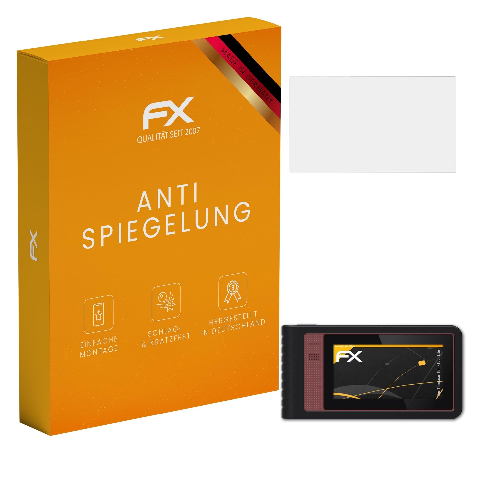 atFoliX 2x Displayfolie für Posiflex HC-1621IR Schutzfolie matt&stoßfest Folie 4