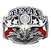 Produktbild Westernlifestyle Gürtelschnalle Buckle Gürtelschliesse für Wechselgürtel Longhorn Texas Lone Star Country LineDance