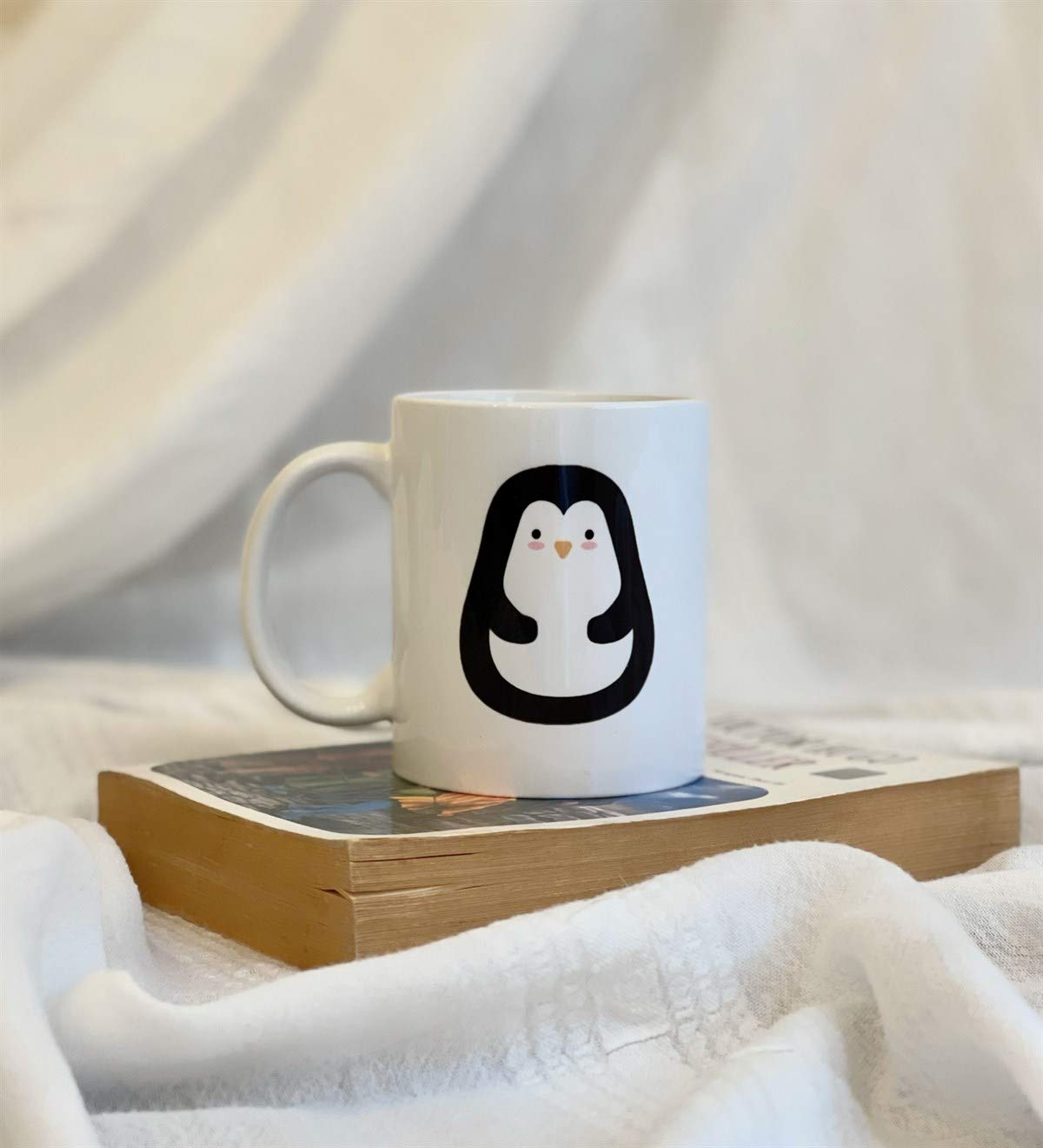 giftmoda Tatlı Penguen Tasarımlı Kupa