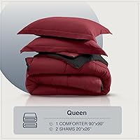 Vista 76 de satisomnia Queen Comforter Set Grey, Soft Seersucker Comforters Queen Size Bed, 3 Pieces Lightweight Down Alternative Bedding Comforter Full Sets
