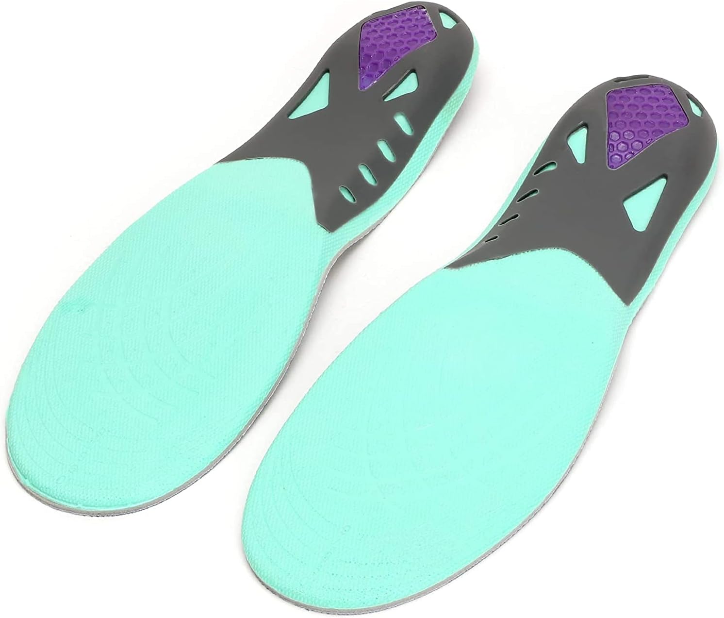 RBX Plantar Fasciitis Ortho Insoles, 3/4 Size for Women