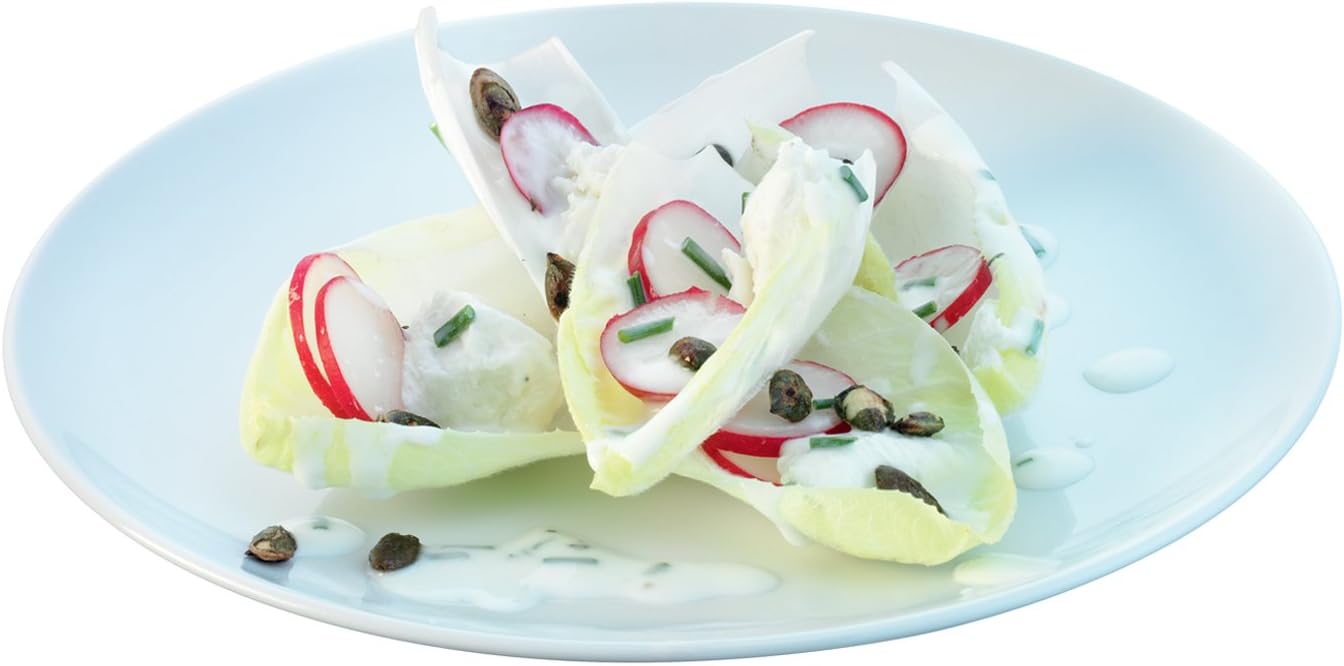 LSA International Dine Cereal/Soup Bowl Curved 15 cm, Ø15cm x 4, White