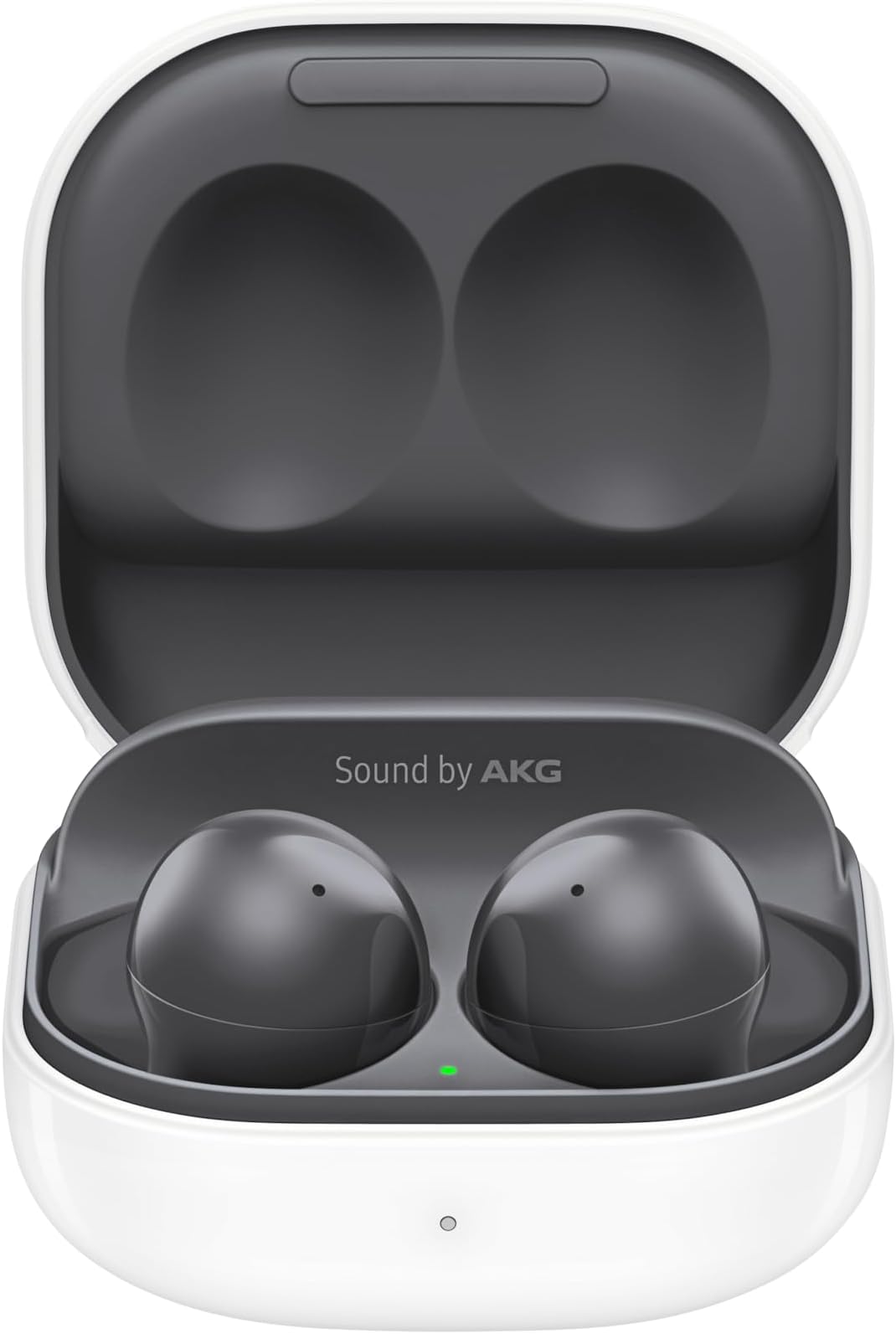 Galaxy Buds 2 True Wireless Bluetooth Earbuds, Noise Cancelling, Comfort Fit In Ear, Auto Switch Audio, Long Battery Life, Touch Control, Graphite [US Version, 1Yr Manufacturer Warranty]