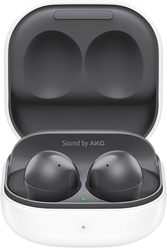 SAMSUNG Galaxy Buds 2 True Wireless Bluetooth Earbuds, Noise Cancelling, Comfort Fit In Ear, Auto Switch Audio, Long Battery Life, Touch Control, Graphite [US Version, ]