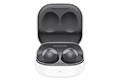 Galaxy Buds 2 True Wireless Bluetooth Earbuds, Noise Cancelling, Comfort Fit In Ear, Auto Switch Audio, Long Battery Life, Touch Control, Graphite [US Version, 1Yr Manufacturer Warranty]