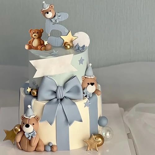 Miniatura 5 de Oso Fondant moldes de silicona para osos de peluche decoración de tartas decoración de cupcakes caramelo pasta de goma de chocolate pasta de