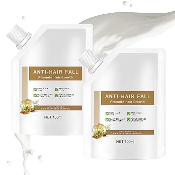 2 PCS Anti Hair Loss Shampoo,Promote Hair Growth, Moisturizing & Promoting Hair Growth,Rich in Various Plant Extracts
