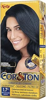Coloração Cor&Ton Preto Azulado Especial 1.7, Niely