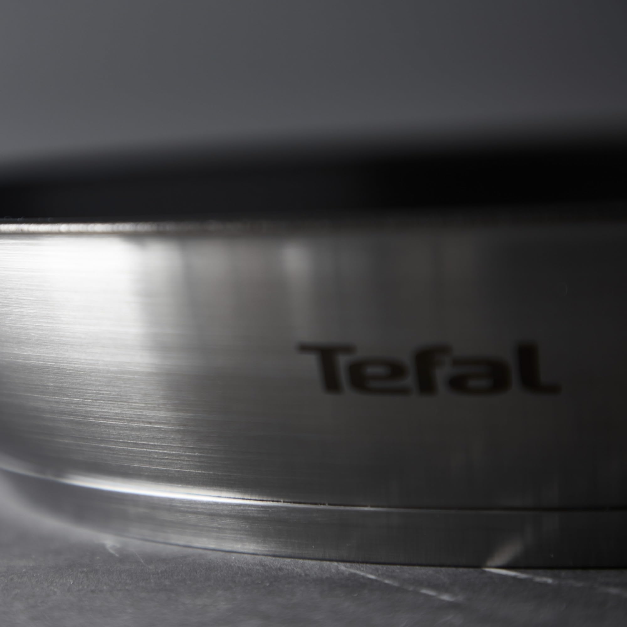 Tefal Virtuoso Poêle 24 cm, Induction, Garantie 10 ans, Acier inoxydable 18/10 non revêtu de qualité premium, Résistante aux rayures, Compatible lave-vaisselle, 100% recyclable E4920425