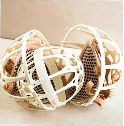 Ropa interior para mujer, bolsa de lavado de ropa con forma de bola, doble esférico, bolsa de lavado, protector de sujetador, bolsas de ropa sucia,