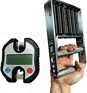 Handeful Grip Strength Tester - Finger Strength Exerciser/Digital Dynamometer for Hand Measurement Meter for Sport Home,60KG