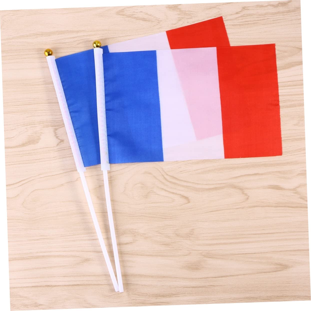 Amazon.co.jp: OUNONA 12個 ハンド 保持 国 国旗 フランス ハンド 保持 