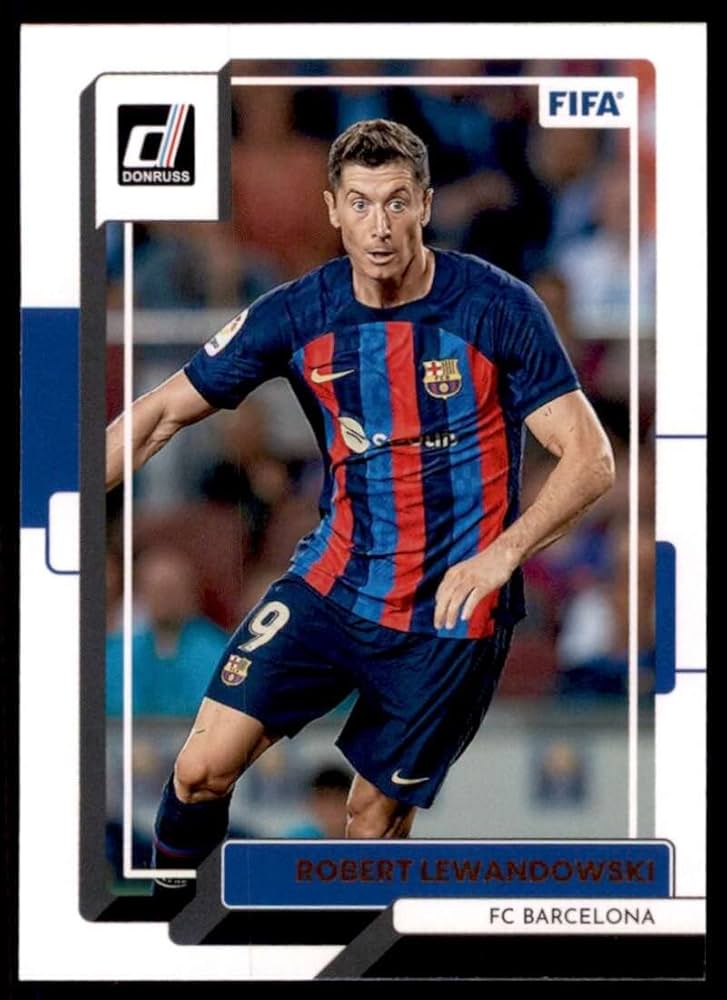 Amazon.com: 2022-23 DONRUSS FIFA #35 ROBERT LEWANDOWSKI FC