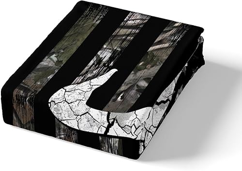 Miniatura 4 de Manfei Funda de edredón de pato, tamaño Queen, diseño de animales de camuflaje, estilo granja, suave, transpirable, juego de ropa de cama retro con