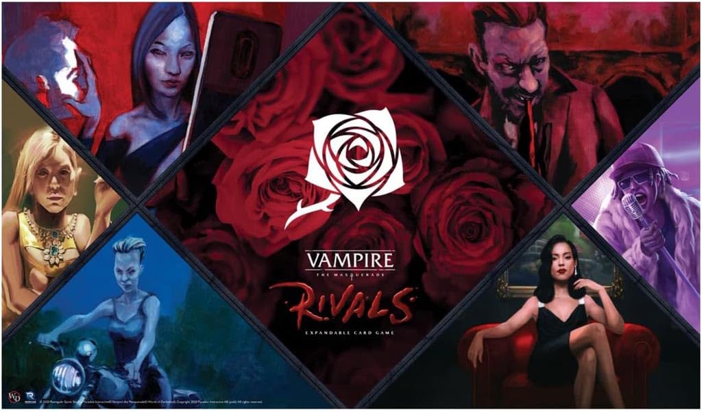 Renegade Game Studios Vampire: The Masquerade - Rivals Expandable Card Game, Multicolor