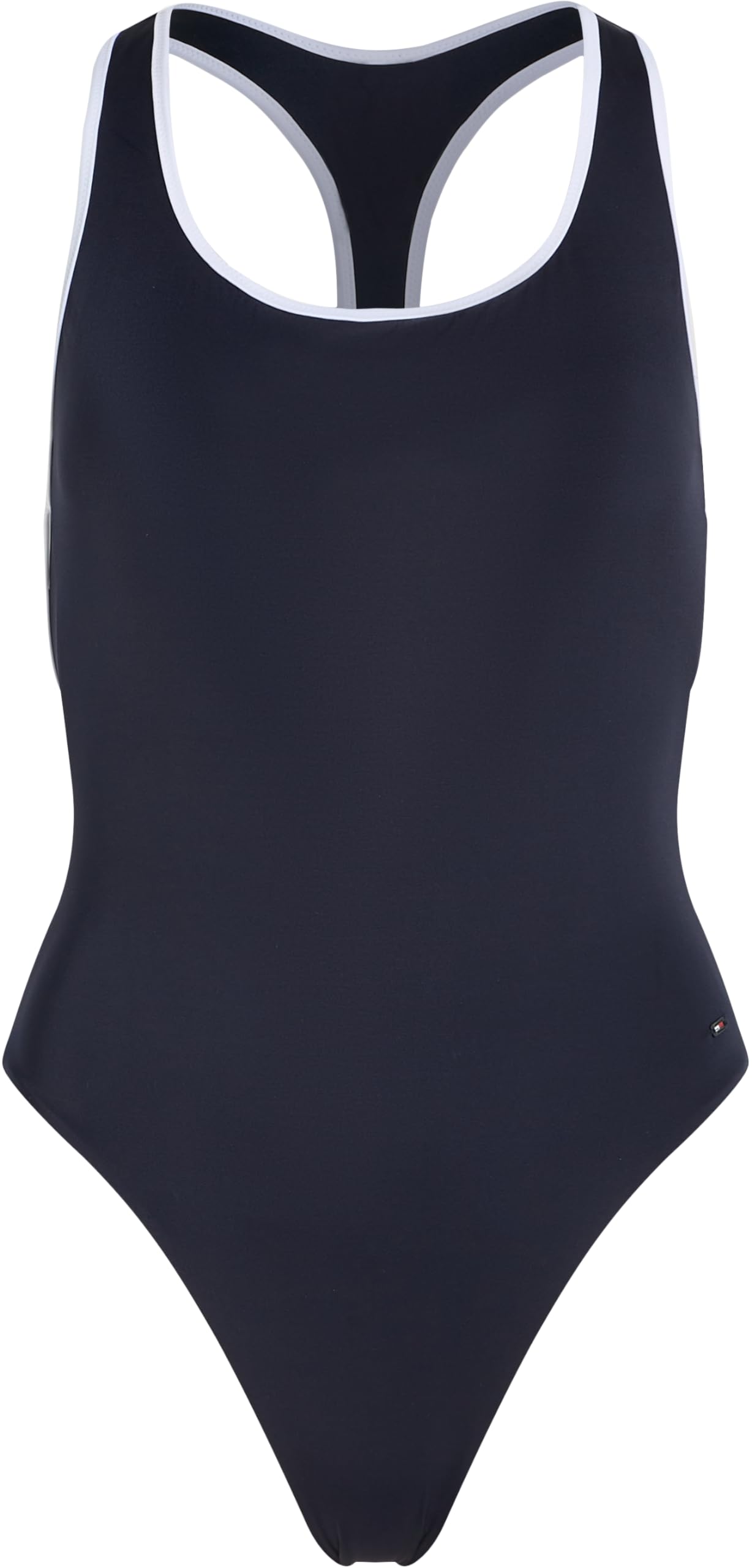 Tommy Hilfiger Damen Badeanzug Racerback One Piece Sportlich