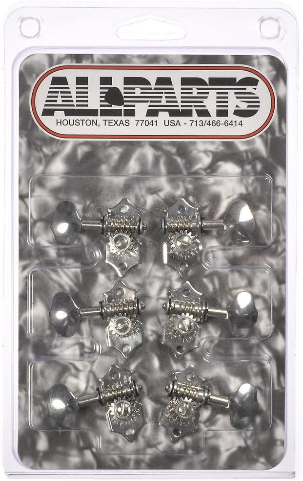 Gotoh 3x3 Open Gear Keys - Nickel