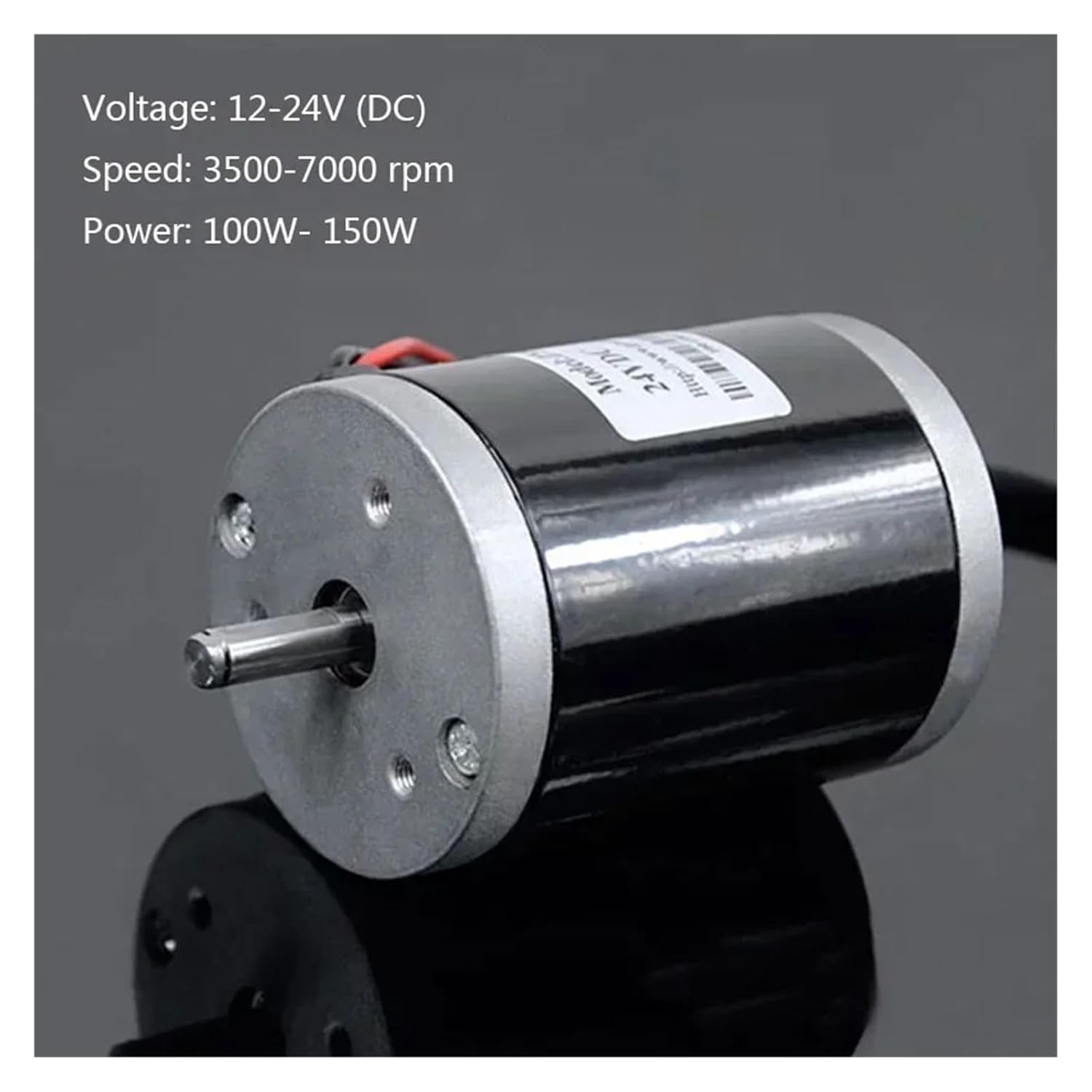 Permanent Magnet DC Generator 12V 24V 150W High Torque Low Noise Hand-Crank Wind Pedal Motor