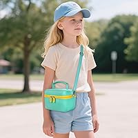 Vista 8 de Case Compatible with Nex Playground Active Play System, Video Game Console Storage Holder Bag with Custom Slots for Device, HDMI Power Cord, Remote