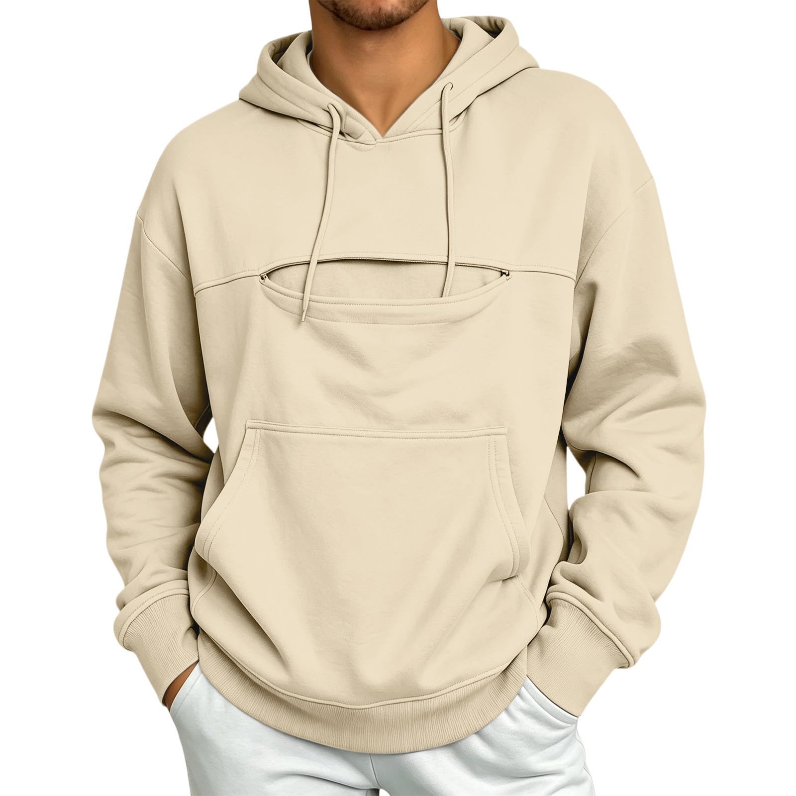 Sudadera protección solar mujer oversize manga larga invierno 7