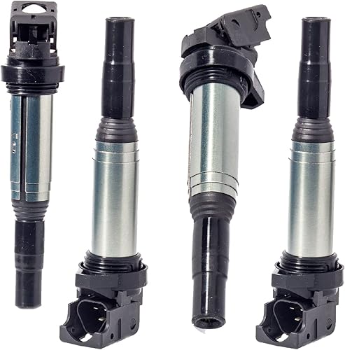 Miniatura 10 de KSU Compatible With 0221504470 Ignition Coil Pack for BMW 325i 325Ci 328i 330Ci 335i 525i 528i 530i 535i 545i 745Li X3 X5 M5 M6 Z4 12137594937