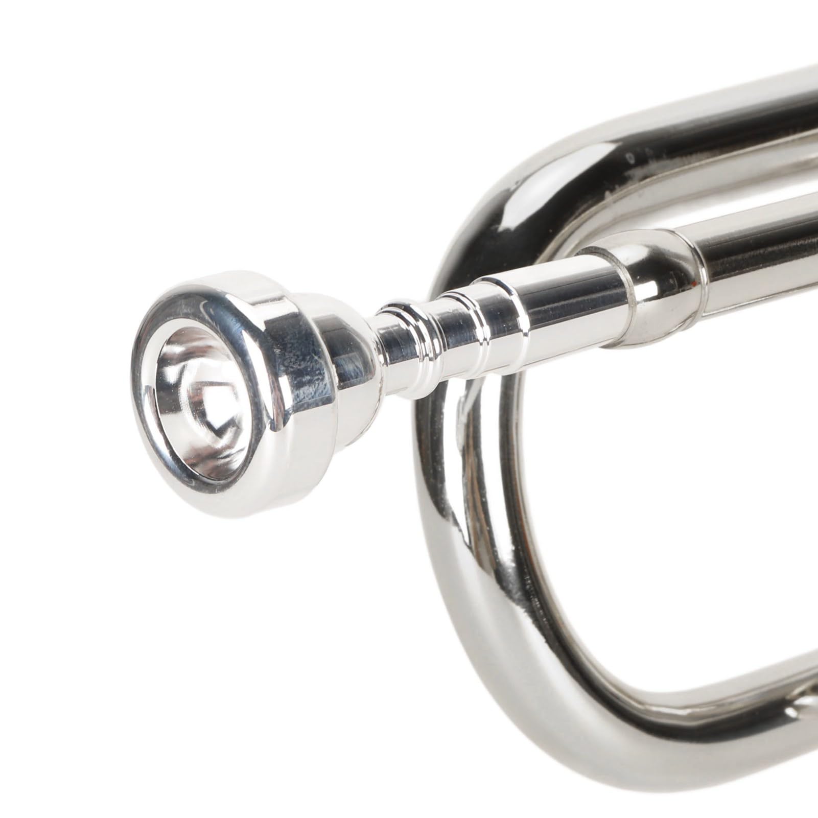 Tromba in Sib, Set di Tromba Standard in Sib Professionale con Bocchino e Panno per la Pulizia, Strumento a Fiato per Tromba per Studenti Bassi per Studenti, Principianti, Adulti