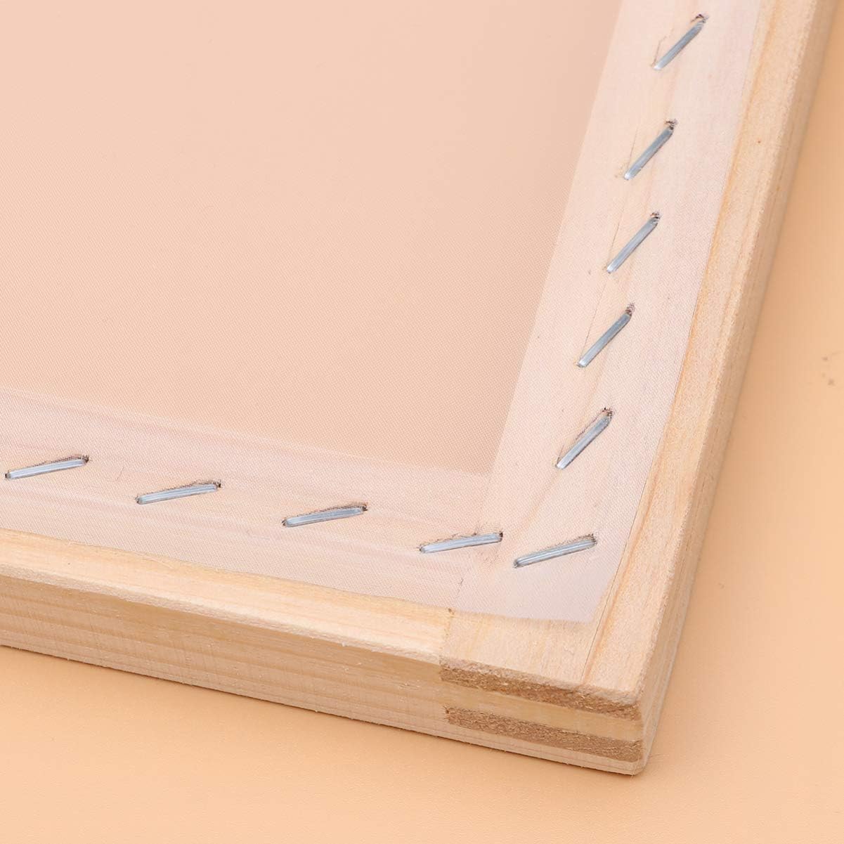 Complete Silk Set Wood Frame Scraper Inkjet Film Mask Tape Ideal for DIY Printing Random Style