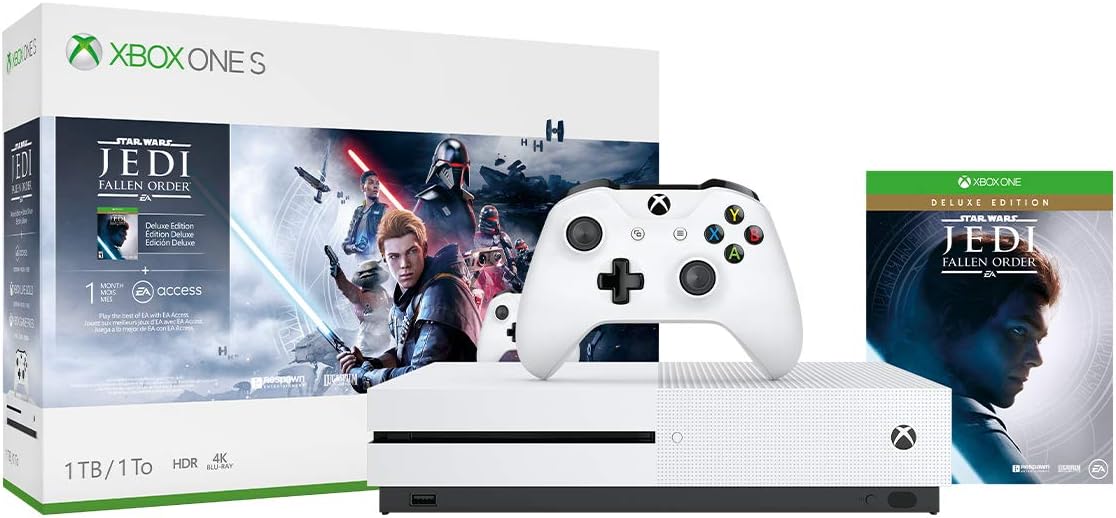Xbox One S 1TB Console - Star Wars Jedi: Fallen Order Bundle