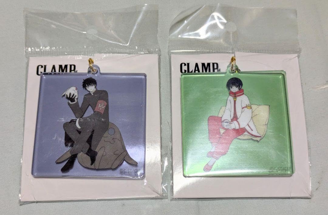 Amazon.co.jp: CLAMP展 アクリルキーホルダー2個セット 昴 星史郎
