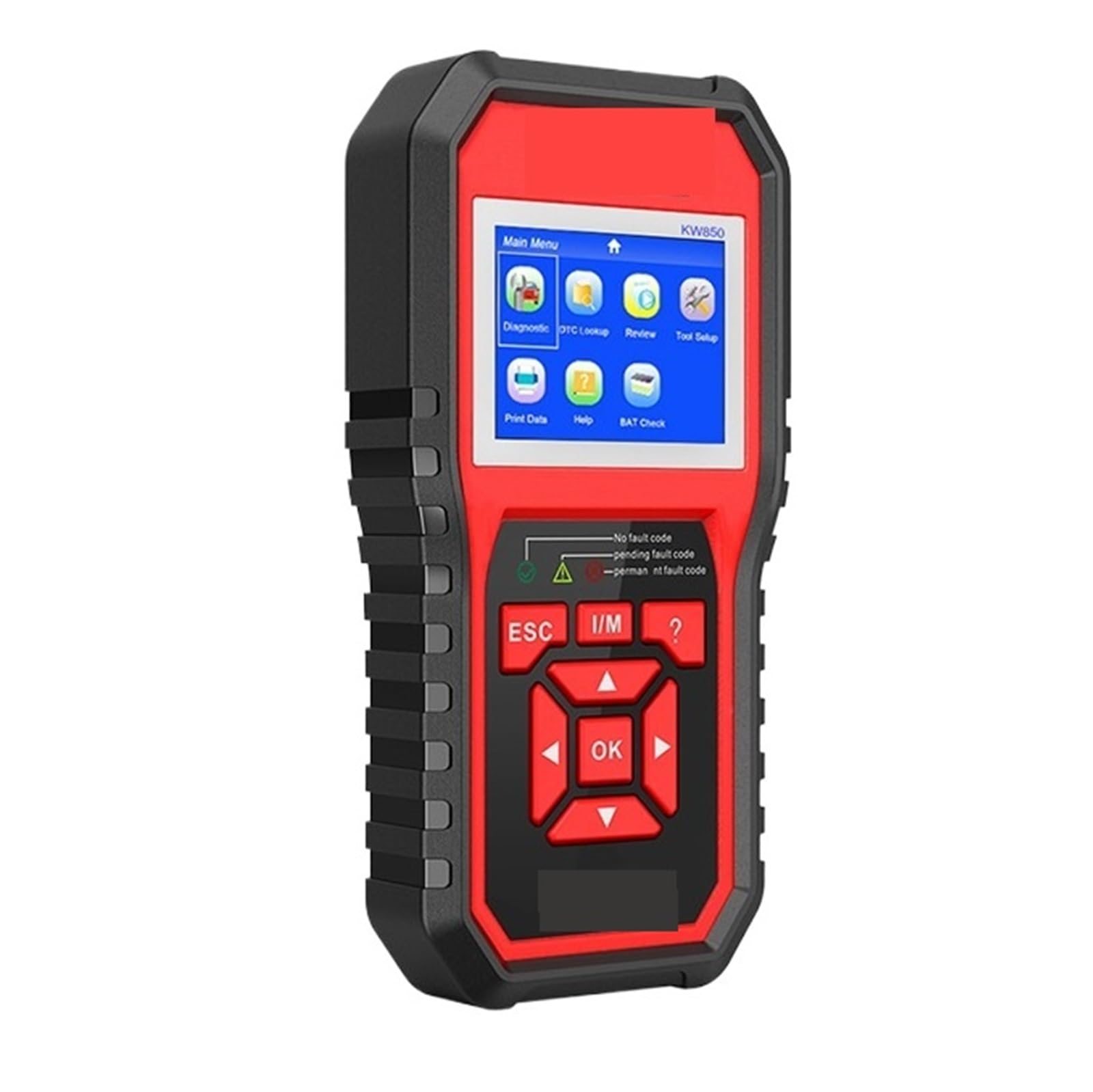 KW850 Narzędzie diagnostyczne samochodowe Profesjonalny skaner OBD2 Wielojęzyczny Pełna funkcja OBD 2 ODB2 Narzędzie samochodowe Czytnik kodów KW850