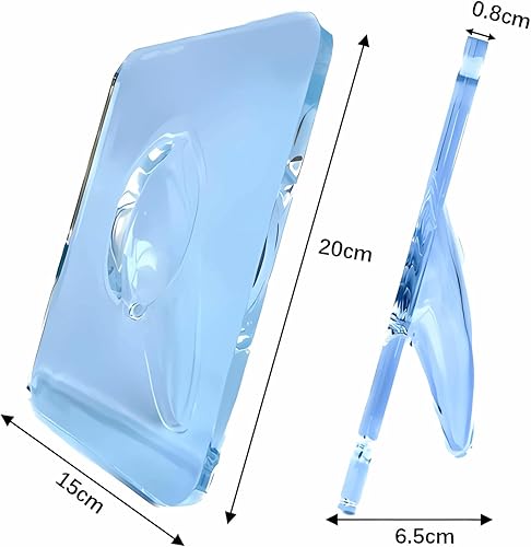 Miniatura 6 de Florero de acrílico transparente rectangular, marco acrílico, florero Art Deco, decoración de consolas y varios escritorios, regalos de inauguración