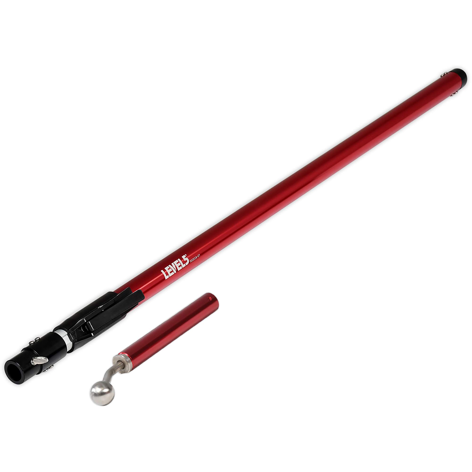 Corner Finisher/Angle Head Extension Handle, 43" - 72" - LEVEL5 | Pro-Grade | Anodized Aluminum | 4-799