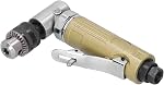 Air Drill 90 Degrees Elbow Pneumatic 1/4" 3/8" High Speed Pneumatic Angle Drilling Machine Air Power Drill Tool for Wall Floors Iron Plate