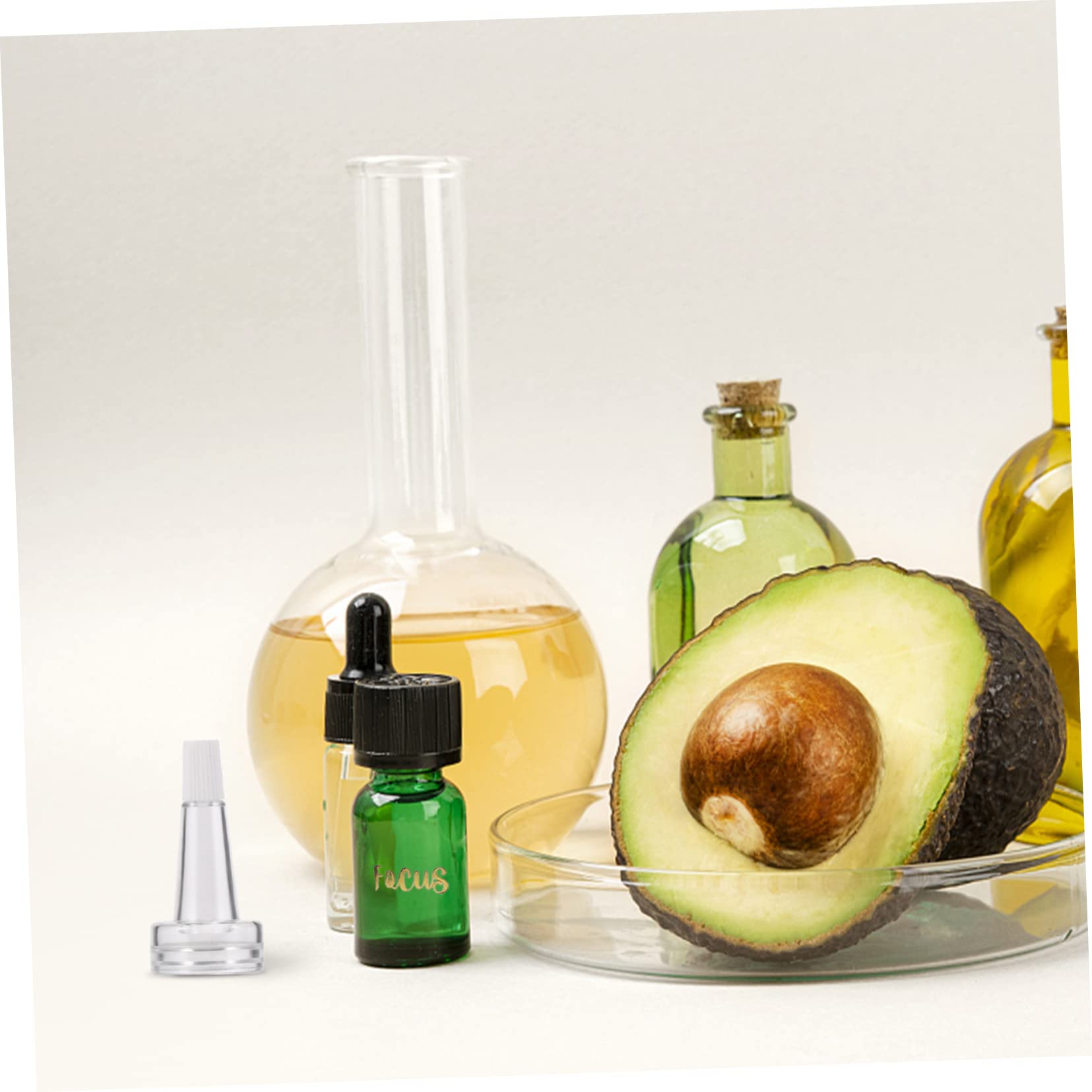 NUOBESTY 36fogli Etichette Adesive Per Bottiglie Di Cosmetici e Oli Essenziali Confezione Da Impermeabili e Facili Da Applicare Per Identificare Profumi e Prodotti Cosmetici