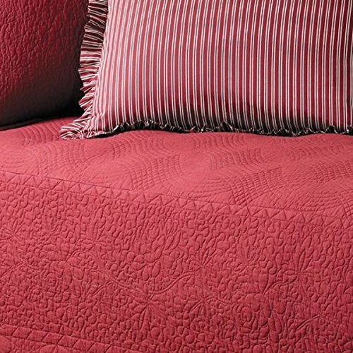 Stone Cottage Trellis Collection 5-Piece Daybed Set, Scarlet