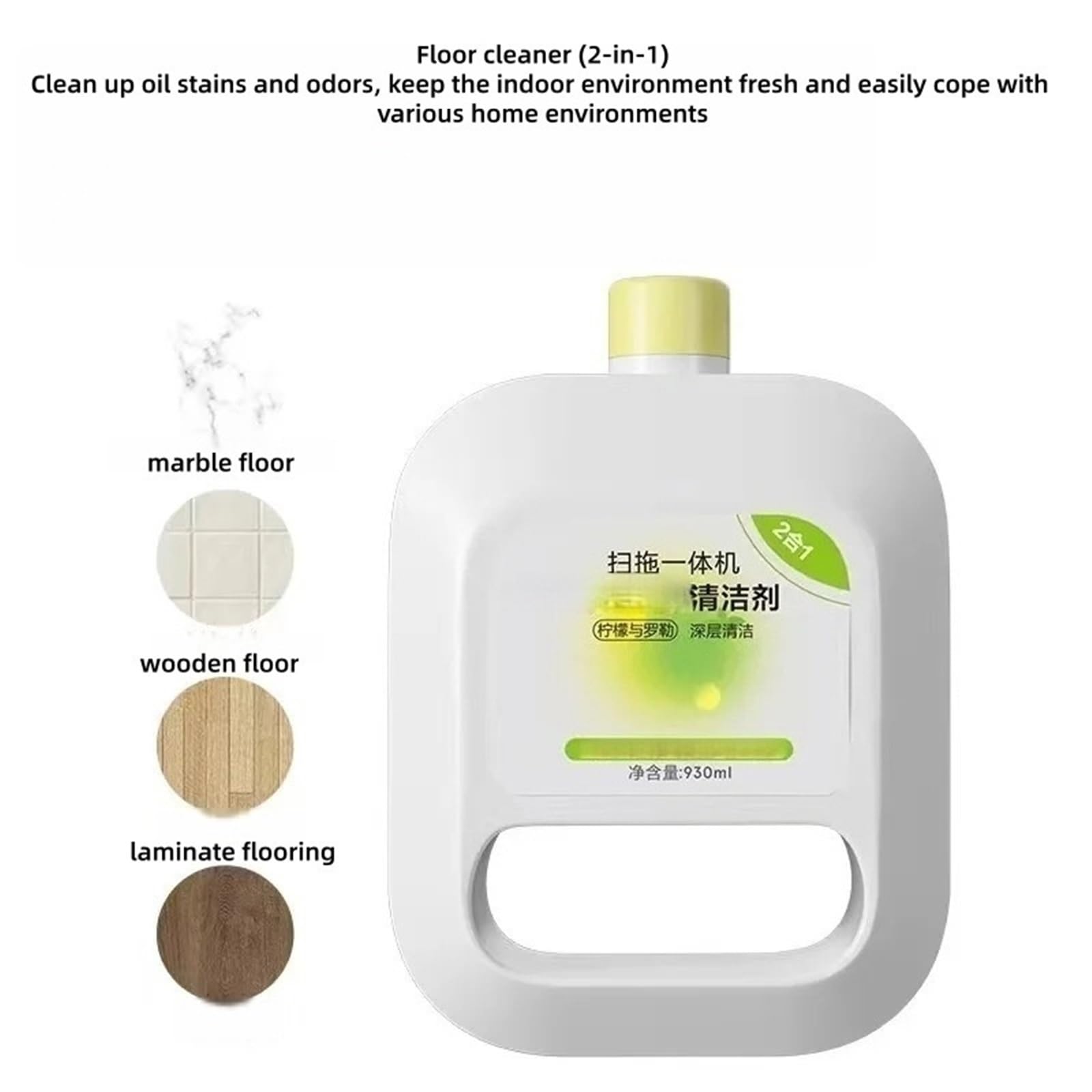 Solución de limpieza de pisos 930ML, Compatible con Narwal Freo X Ultra Freo J1/J2/J3/J4, piezas de limpiador de robot de barrido