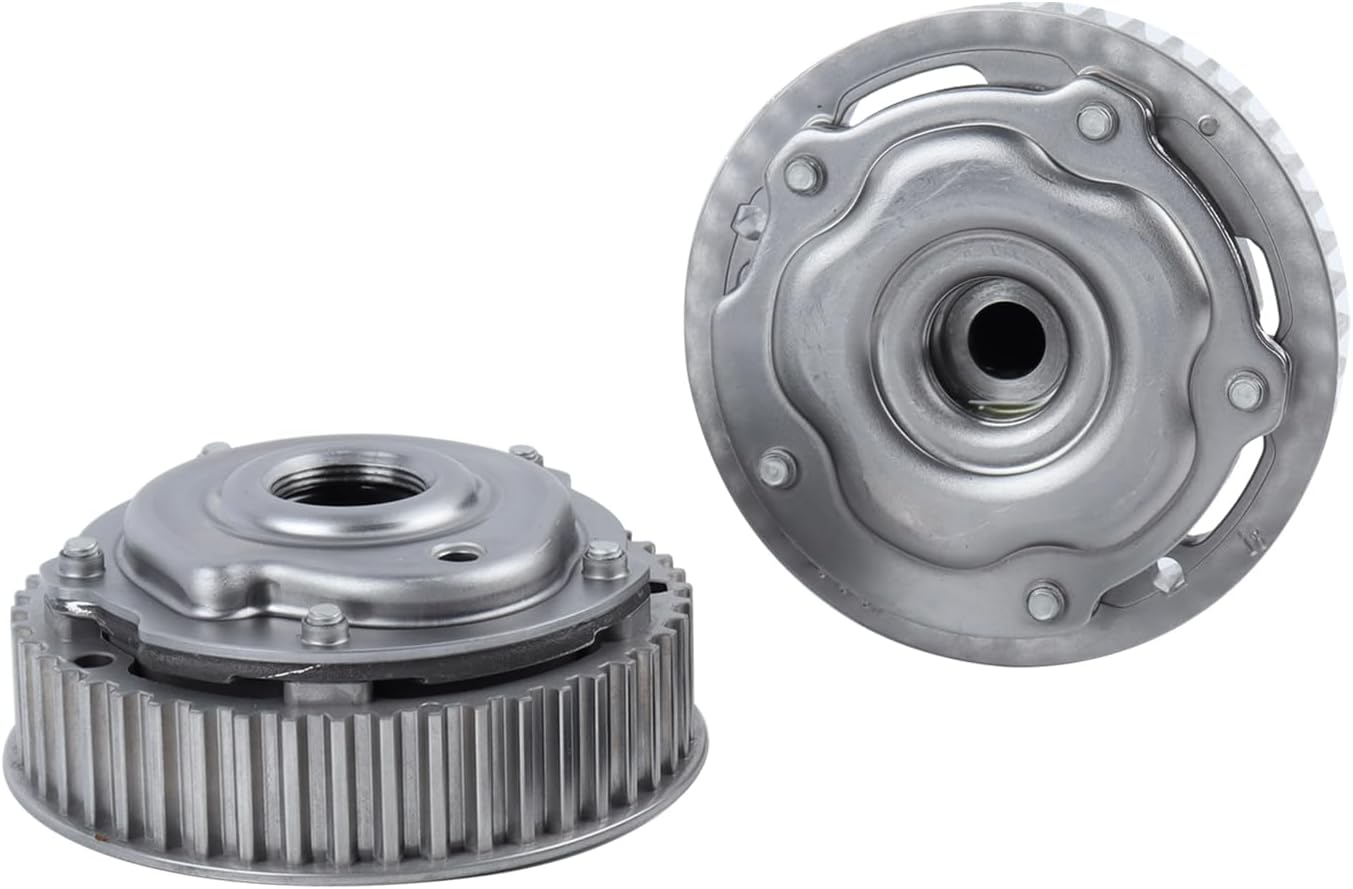 FEIDKS Intake & Exhaust Engine Variable Valve Timing (VVT) Sprocket Camshaft Phaser Gear Fit for Chevrolet Aveo Cruze Sonic Trax Pontiac G3 Saturn Astra 4CYL 1.6L 1.8L Replacement 55567048 55567049