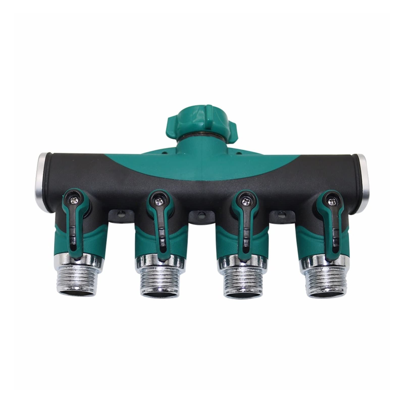 Adaptador de Conector de Utilidad Adaptador de Conector de Manguera 1 Juego de Kits Deua Rosca Estánde 3/4 de Pulgada Conector Recto Y de 4 Vías Accesorios para de Riego de Jardín/Cctor de 4 Vías
