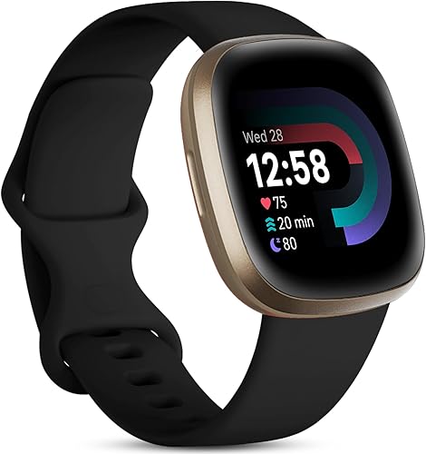 Odbeai Compatible con correas Fitbit SenseSense2Fitbit Versa 34 para mujeres y hombres correas de repuesto suaves para reloj inteligente Fitbit