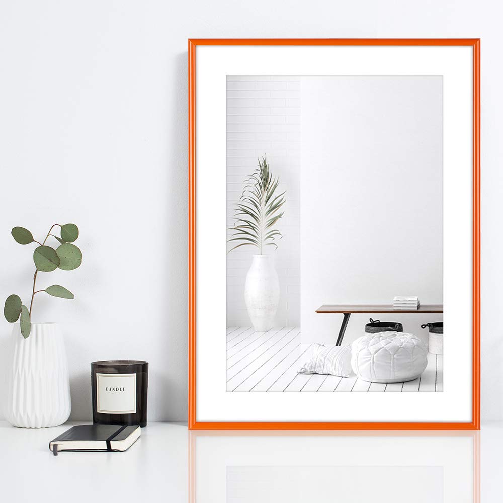Bildershop-24 Cornice Portafoto In Plastica Moderna 15x21 Cm (DIN A5) – Colore Nero Con Espositore Da Tavolo, Prodotta In Germania - 3