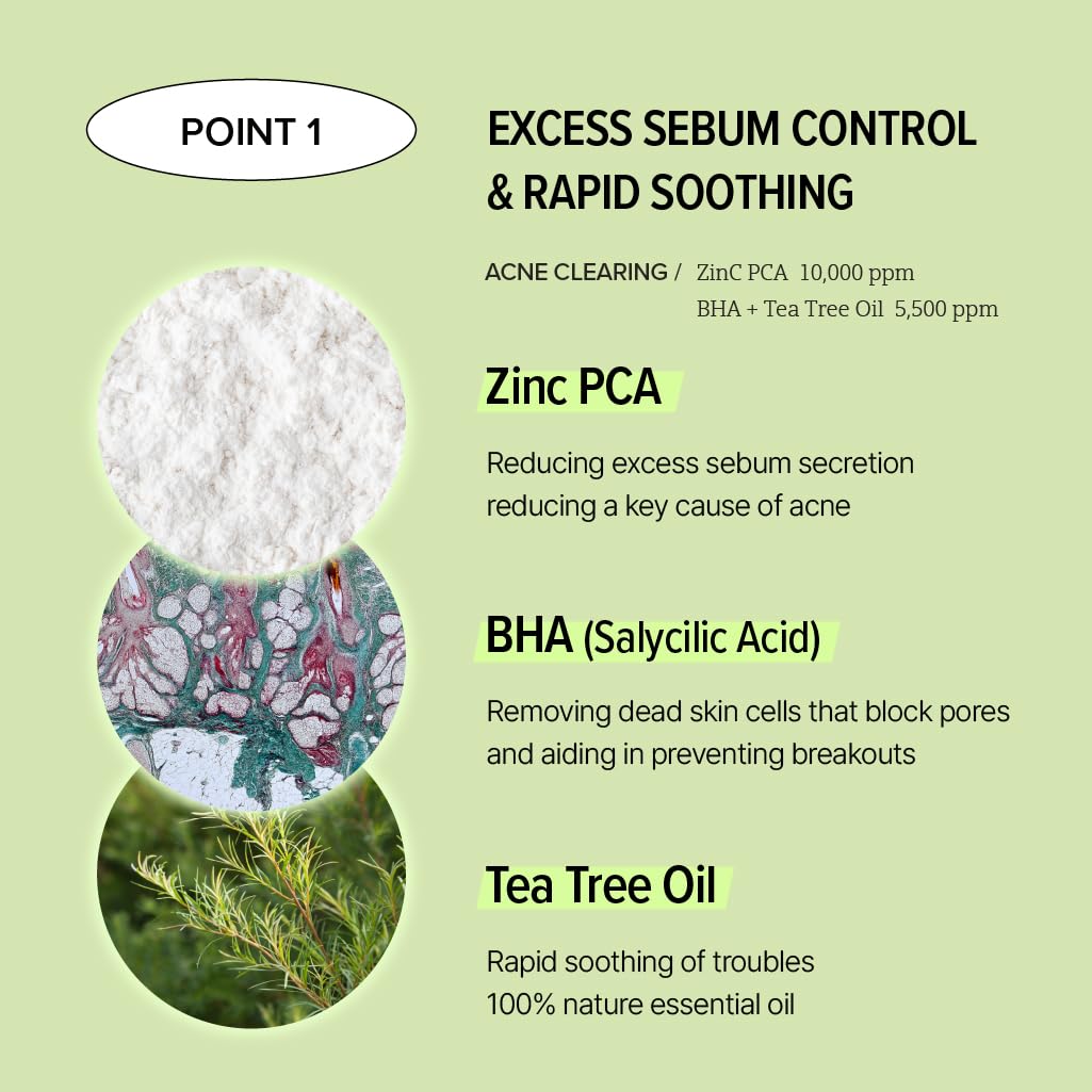 O'LABS Blemish Care Serum 30ml / 1.01 fl.oz Lightweight Facial Serum Vitamin C Stevia Water Base - Image 7