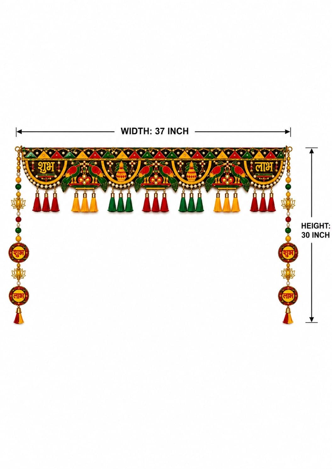 Traditional Toran - Parrot Door Hanging Garland -4