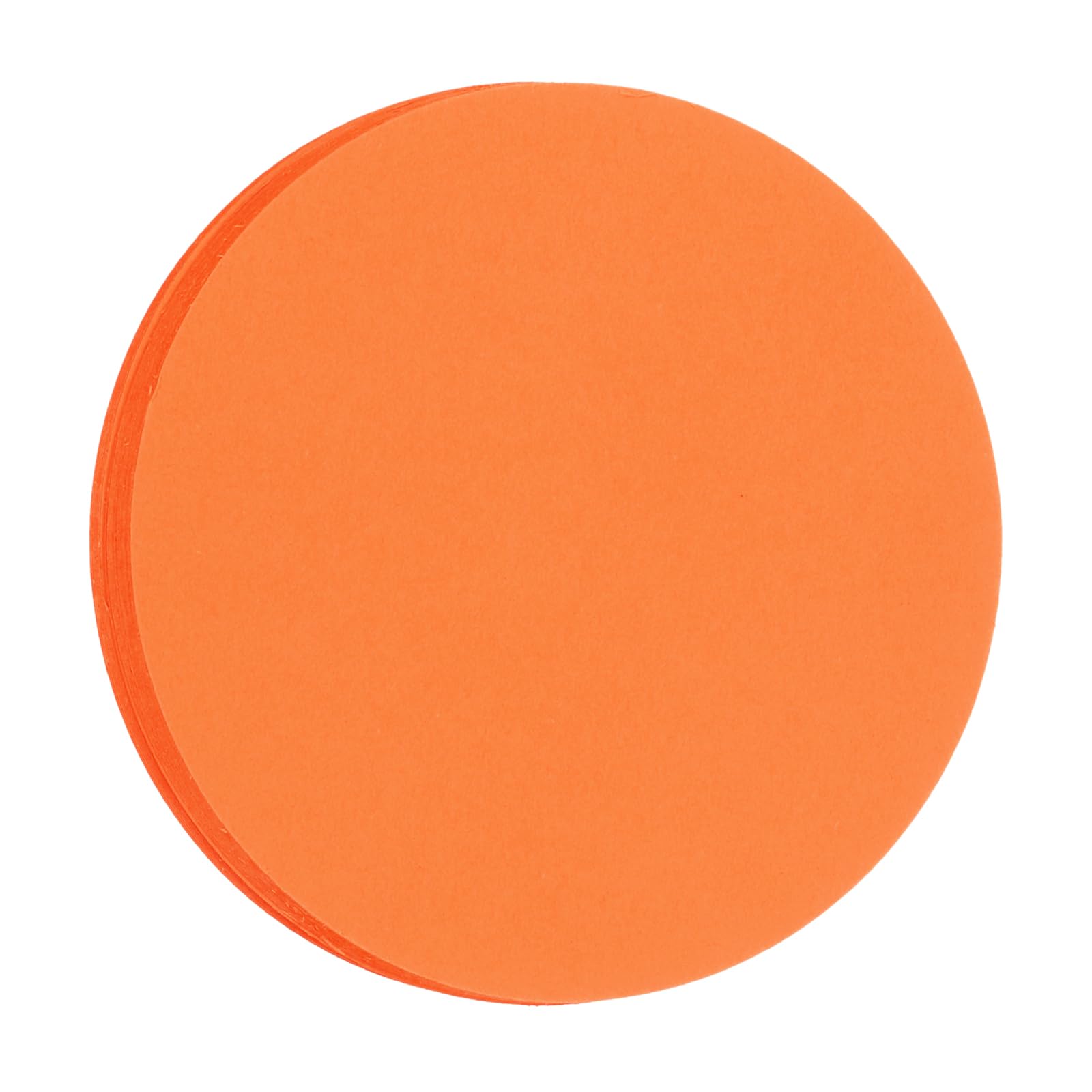 sourcing map 60 PCS Orange Red Color Circle Cutouts Paper 7 Inch Round Card Stock Thick Coaster Die Cut for DIY Craft Project Classroom Teacher Bulletin Board Office Chalkboard Wall Decor