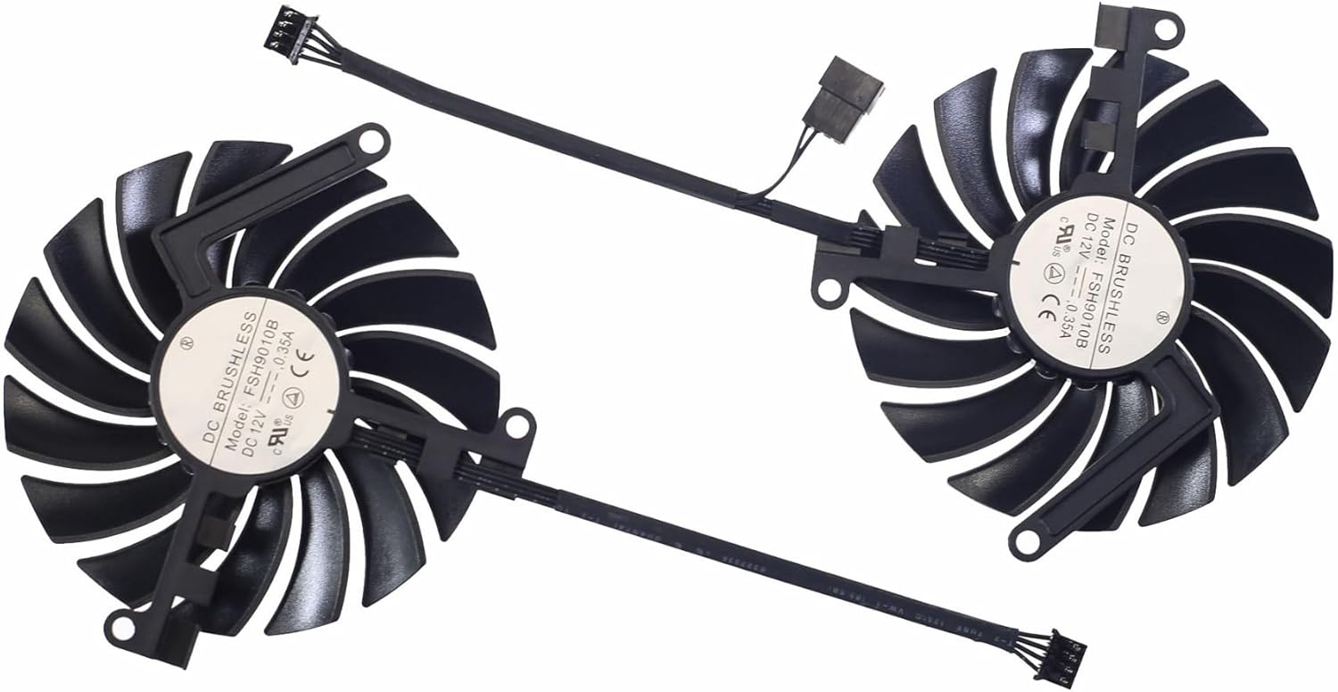 85MM FSH9010B グラフィックカード冷却ファン PNY用 GeForce RTX 3060 Ti用 Verto Fan