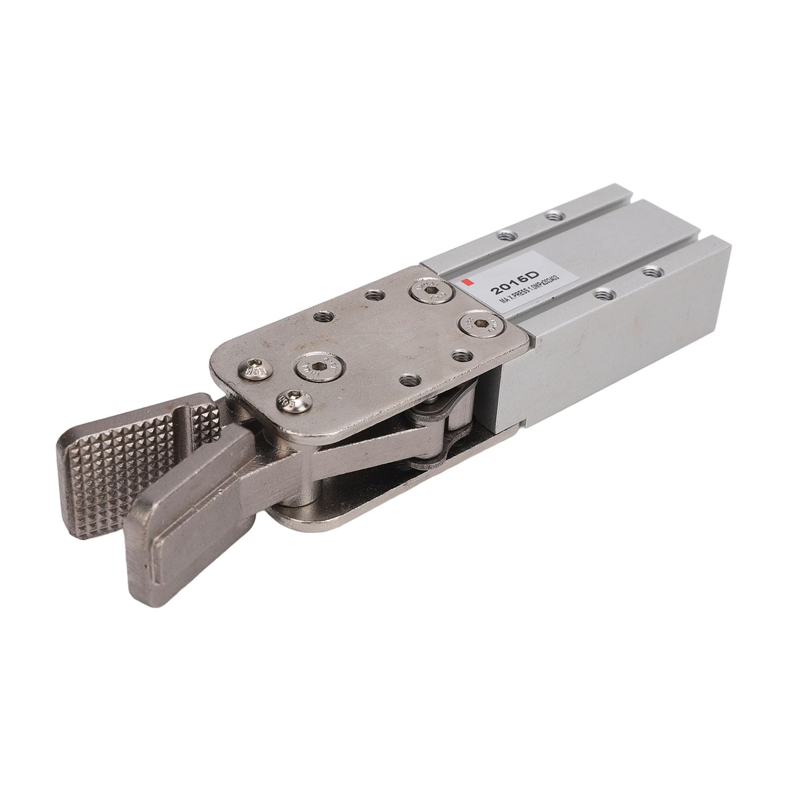 Sturdy Cemented Carbide Material Double Action Pneumatic Mini Clamp, Stable & Reliable, Compact and Portable