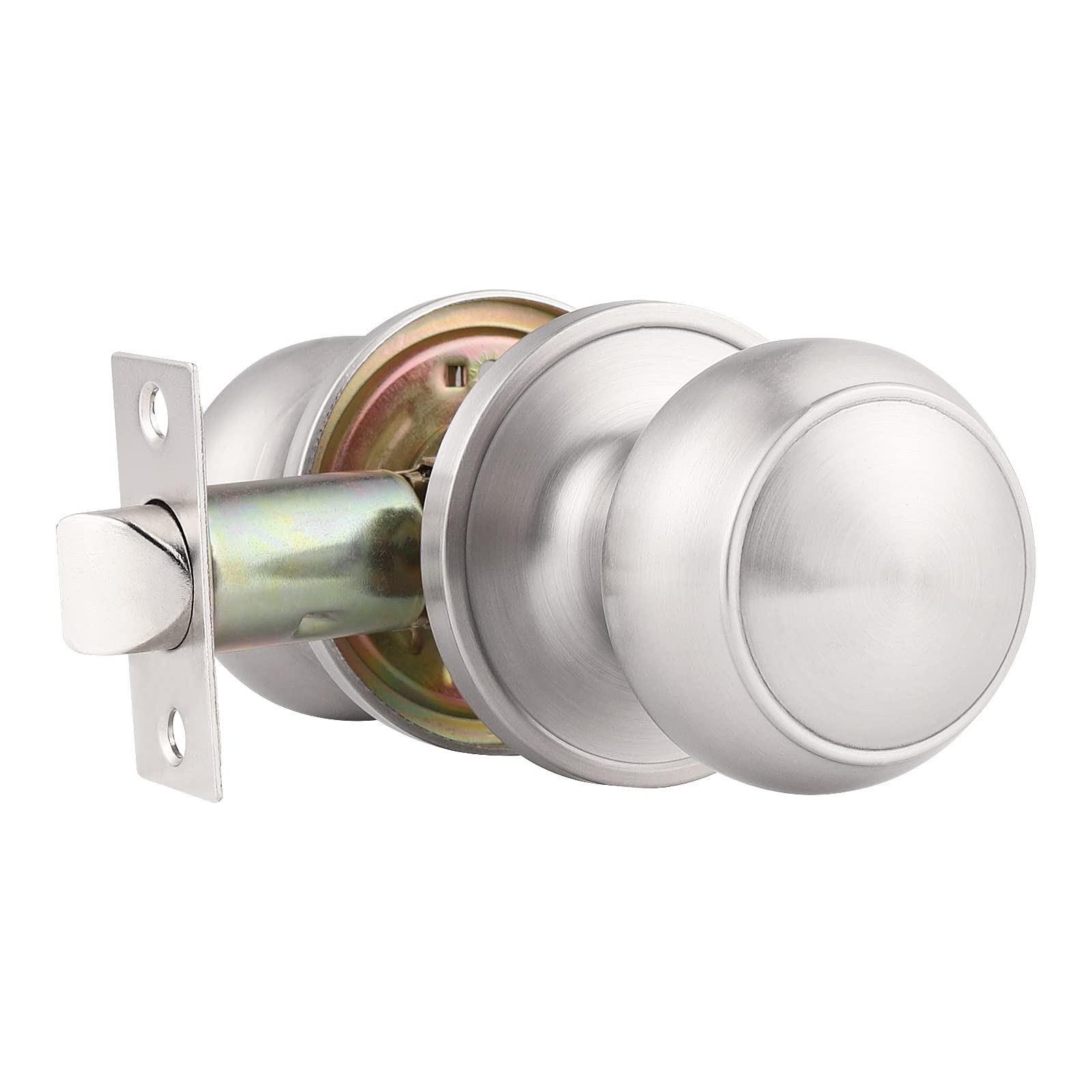 Probrico Passage Door Knobs - Keyless Black -18 Probrico Passage Door Knobs - Keyless Black -18