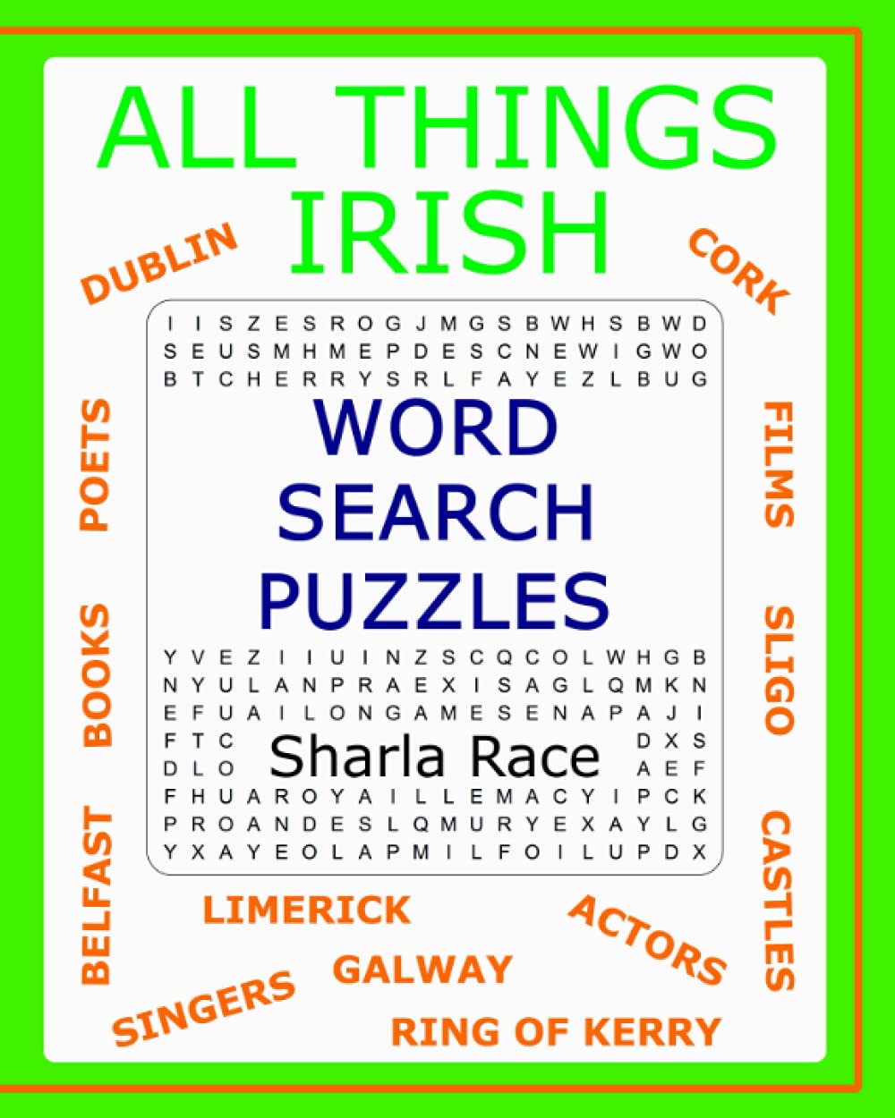 All Things Irish Word Search Puzzles (All Things Word Search Puzzles