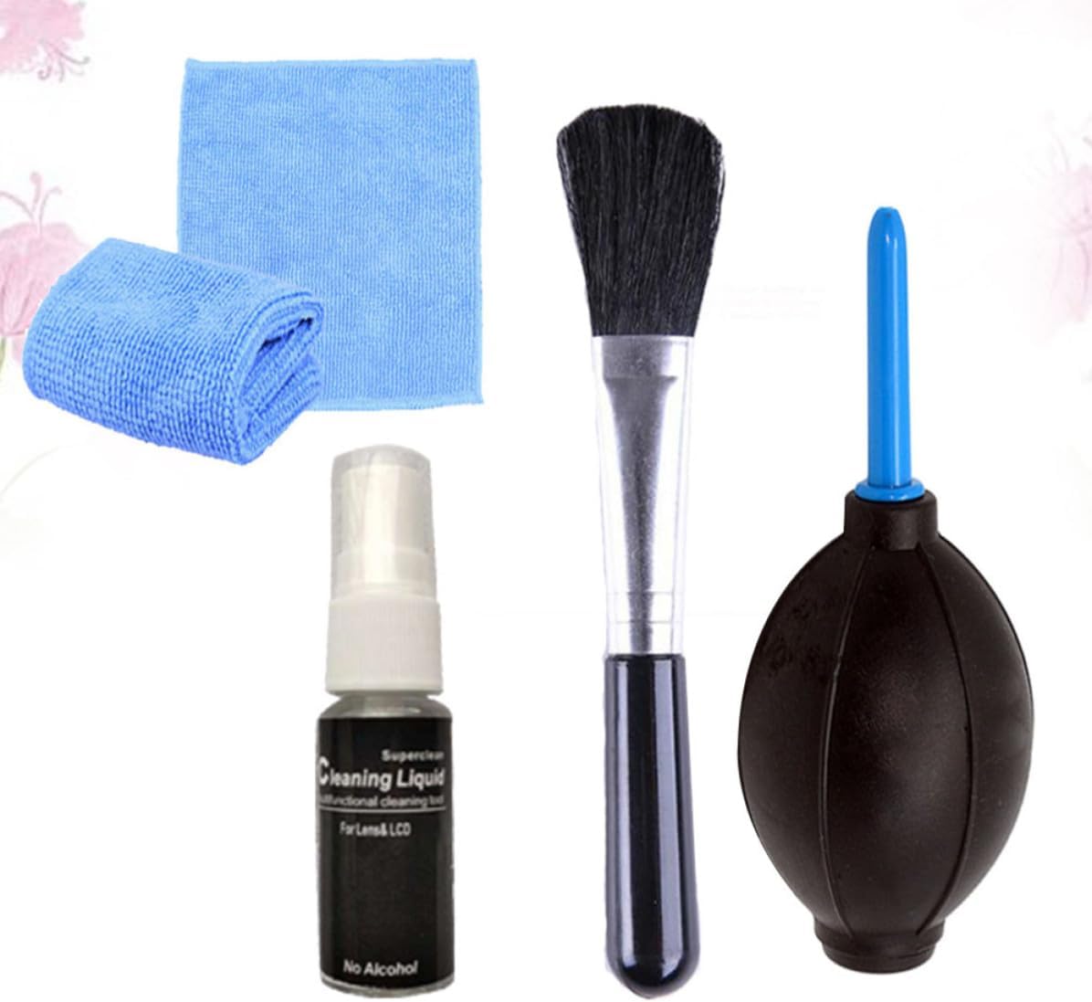 4pcs Computer Cleaning Brush Kit for Keyboard and Machine Dust Removal