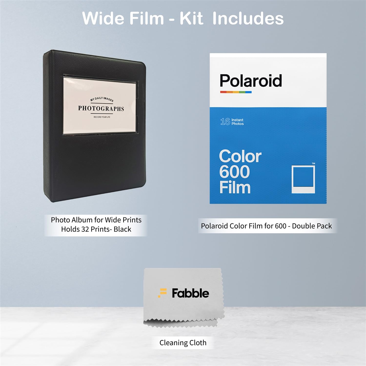 Amazon | Polaroid Color インスタントフィルム 600枚用 ダブルパック